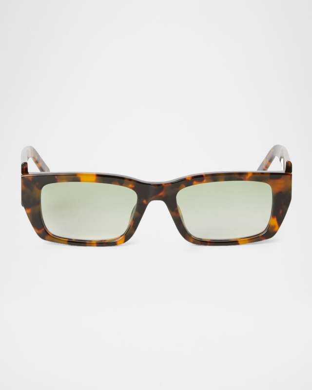 Palm Rectangle Acetate Sunglasses